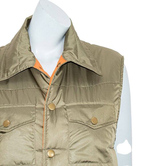 NSF Aida Puffer Vest Jacket Army Green Size Medium - Picture 11 of 11